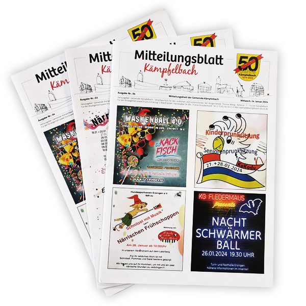 Mitteilungsblatt der Gemeinde Kämpfelbach